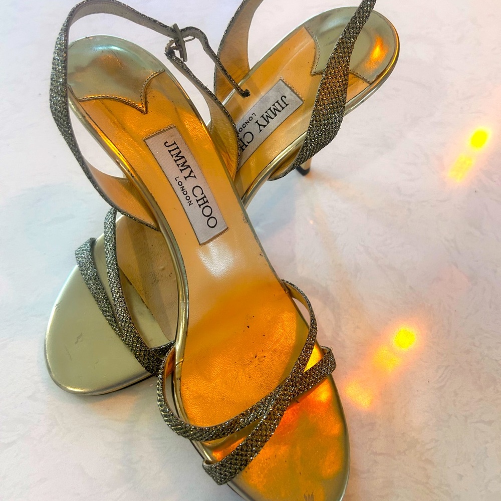Jimmy Choo strappy heels
